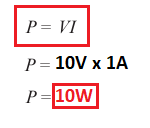 <ol><li><p>Refer to the image</p></li><li><p>Most resistors in Systems are 0.5W resistors (sometimes 1W or 2W but exam will specify). It would spectacularly melt and/or catch fire either way</p></li></ol><p></p>