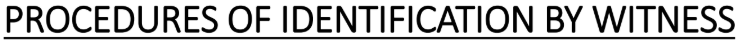 <p>a means of selecting a suspect from a group of innocent persons usually composed of seven to ten persons. the purpose of line up is to eliminate the power of suggestion</p>