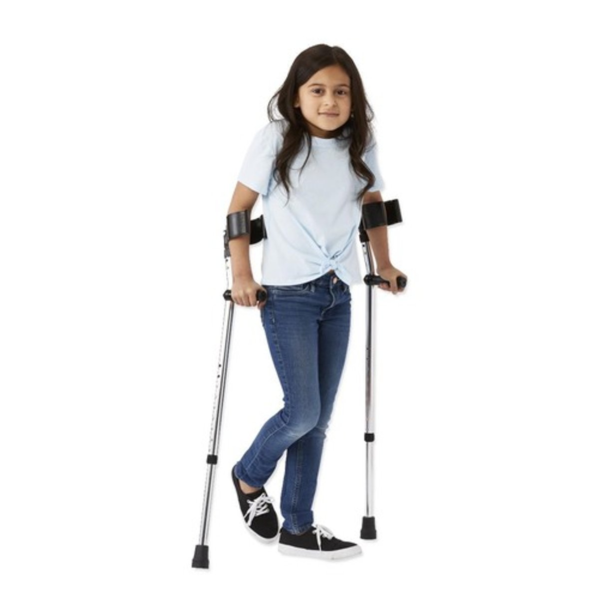 <p>-Use AFO and crutches in community</p><p>-Community ambulator but w/c for long distances</p>