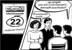 <p>Ag Campáil Cois Farraige</p>