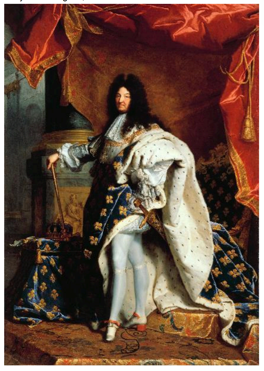 <p>Hyacinthe Rigaud, Portrait of Louis XIV</p>