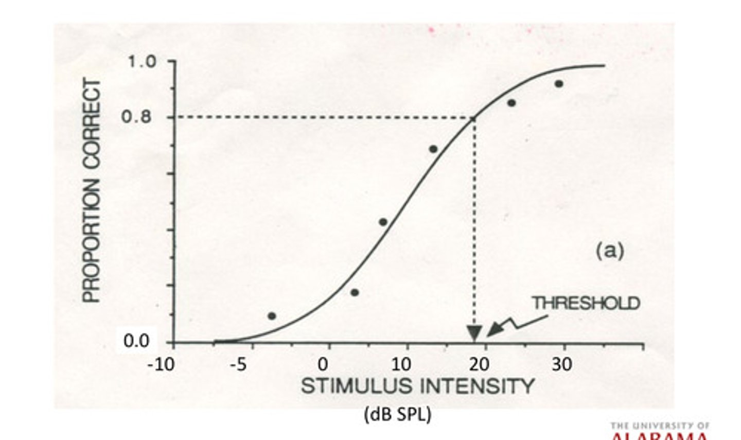 <p>Psychometric function</p>