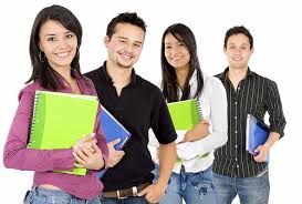 We are students.