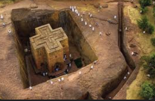 <p>Church of St. George - Bete Giyorgis</p>