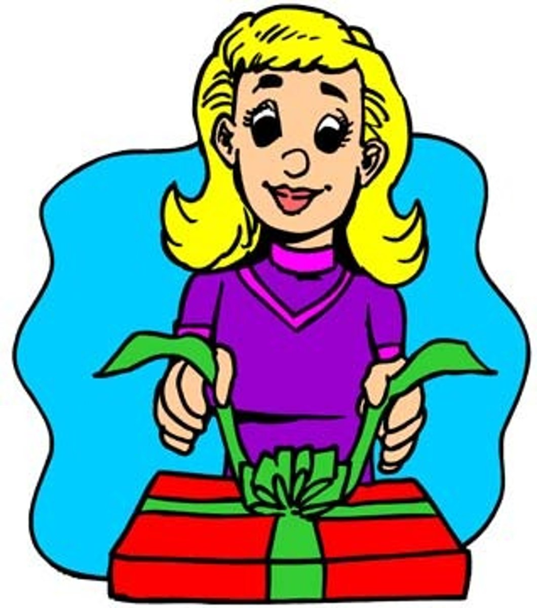 <p>to wrap presents</p>