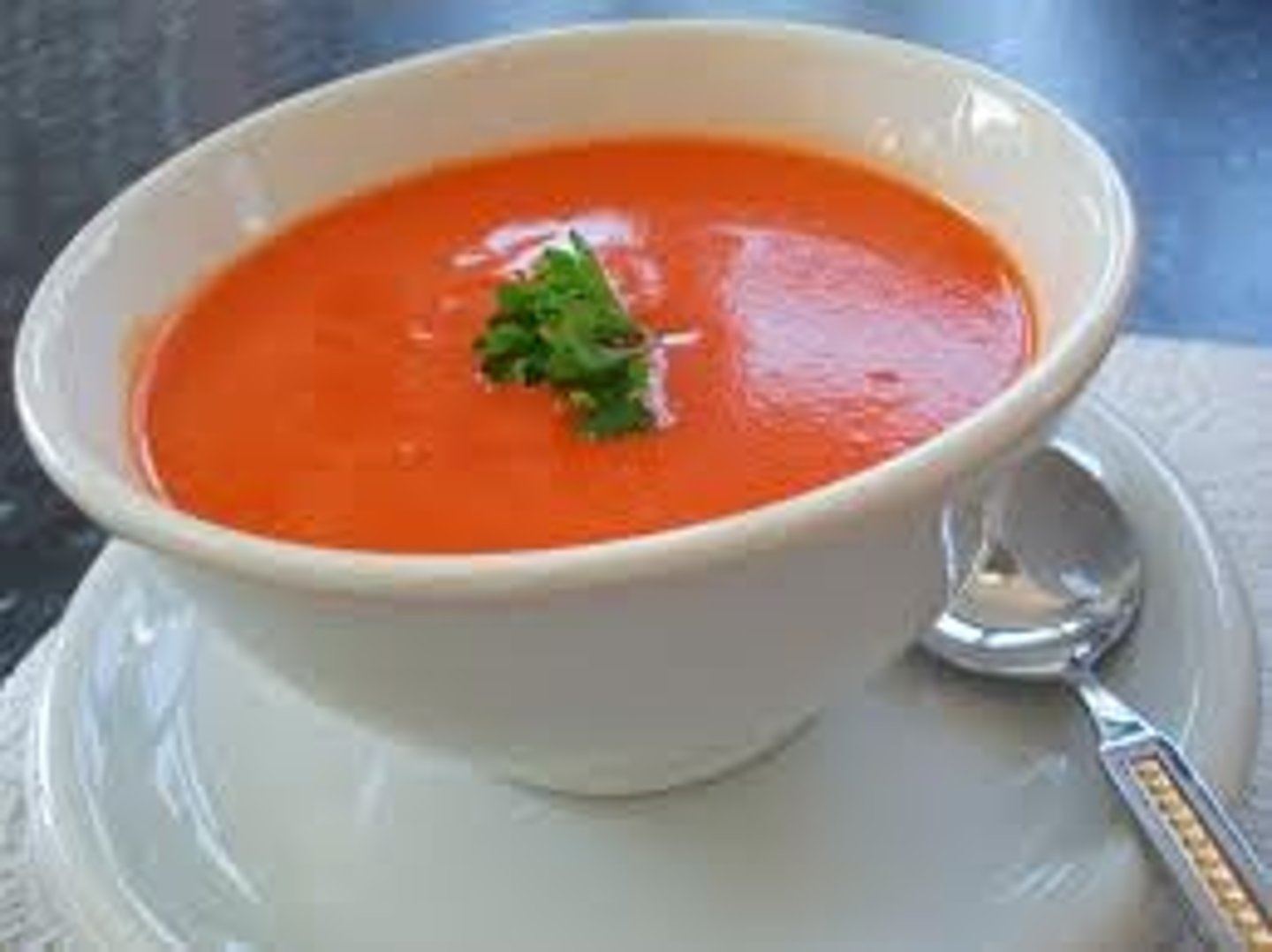 <p>tomato soup</p>