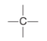 <p>single bonded carbons</p>