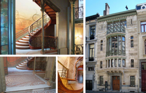 <p>(by Horta for Tassel) Brussels, Belgium; 1892</p>