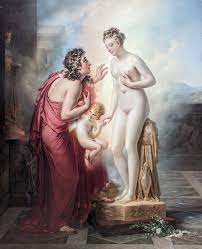<p>influence grec, <span style="font-family: Times New Roman, serif">commande italienne en hommage au sculpteur Antonio Canova, style néo-classique </span></p>