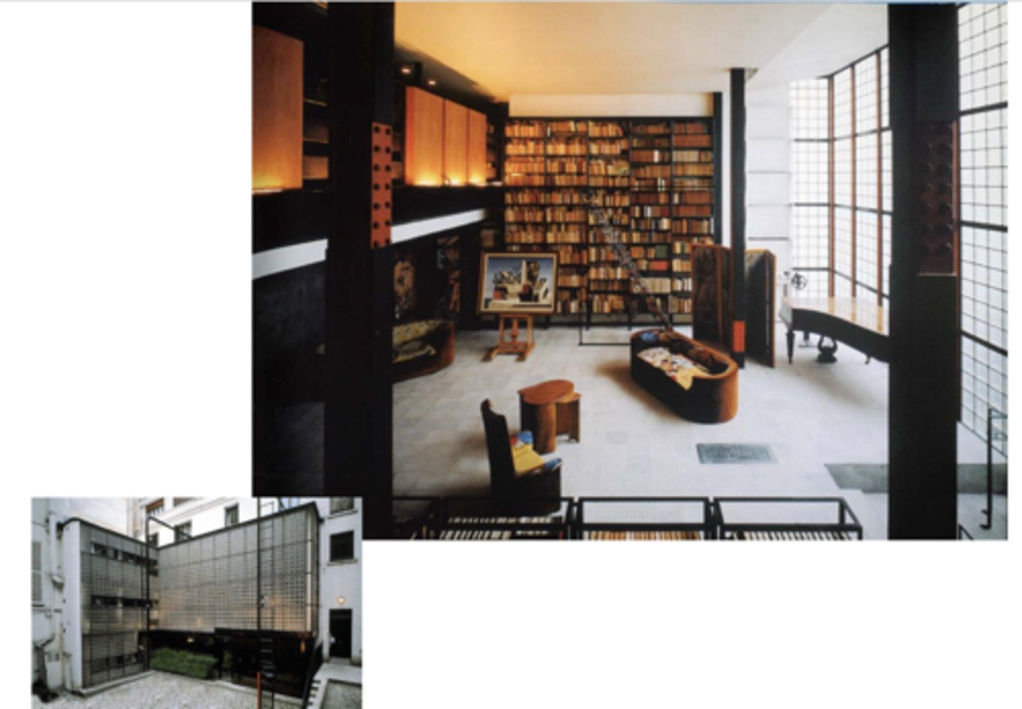 <p>1930s - Paris, France - Pierre Chareau & Bernard Bijvoet</p>