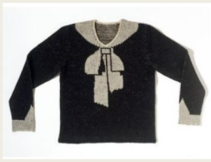 <p>Who was known for this signature sweater and why was it important?</p>