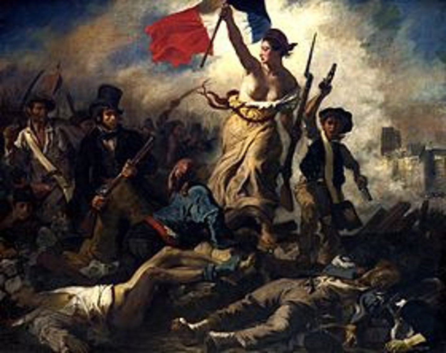 <p>Eugène Delacroix ; révolution de 1830, dimension politique du romantisme</p>