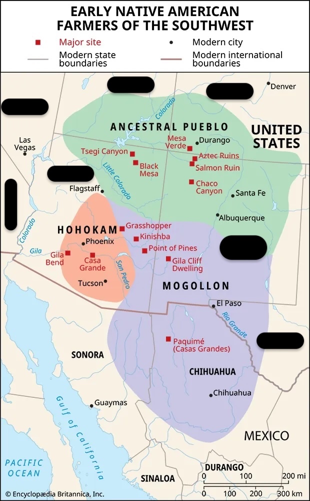 <p>Pueblo Nations: Apache, Ute, Navajo</p>