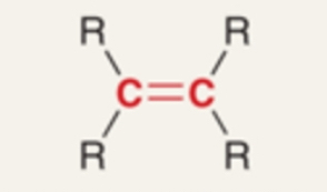 <p>A hydrocarbon with at least one carbon–carbon double bond (C=C).</p>