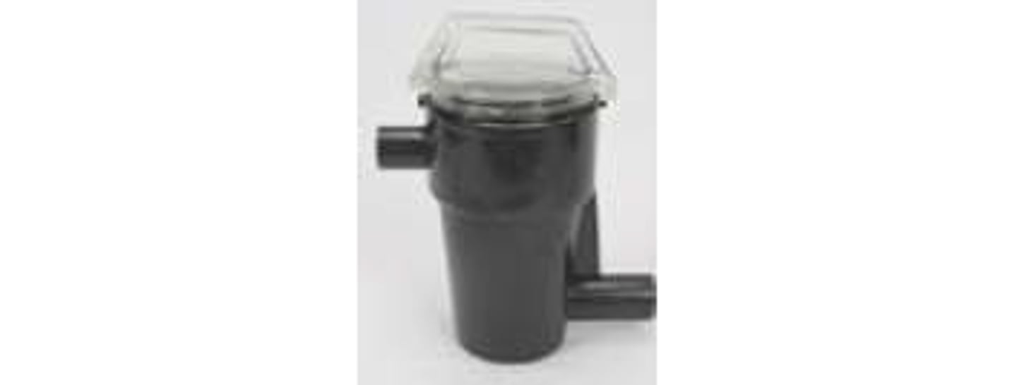 <p>Catches small debris before reaching the filter tank</p>