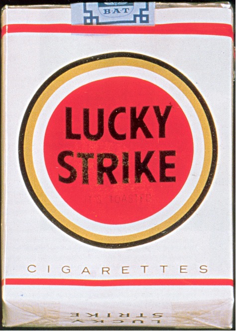 <p><span style="color: rgb(34, 87, 122)"><strong>Packaging for <em>Lucky Strike</em> Cigarettes</strong></span></p>