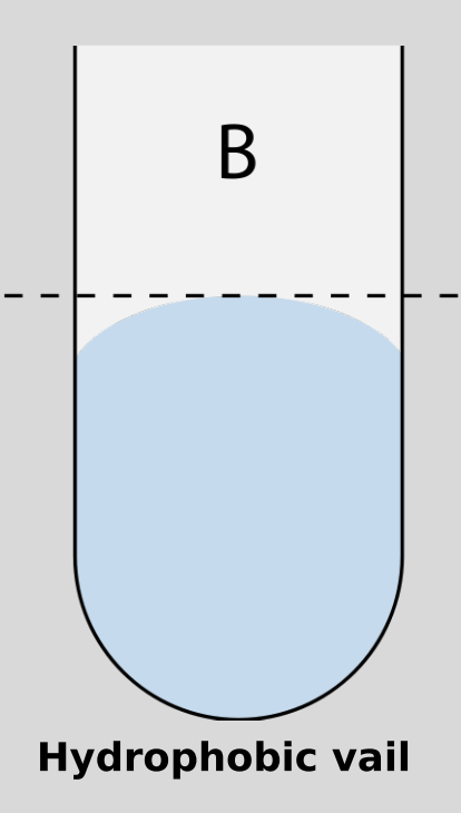 <p>“water-fearing”</p>