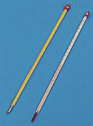 <p>Measures temperature of substances</p>