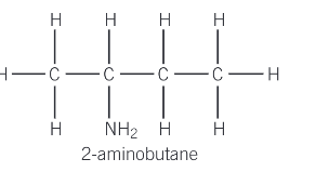 <p>where a primary amine contains an amine group, on any other carbon but carbon-1, the amine is named using the prefix amino- and a number is added to indicate the position of the amine group along that chain</p>