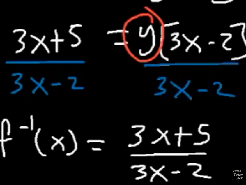 <p>Factor out the y, then divide everything else on both sides</p>