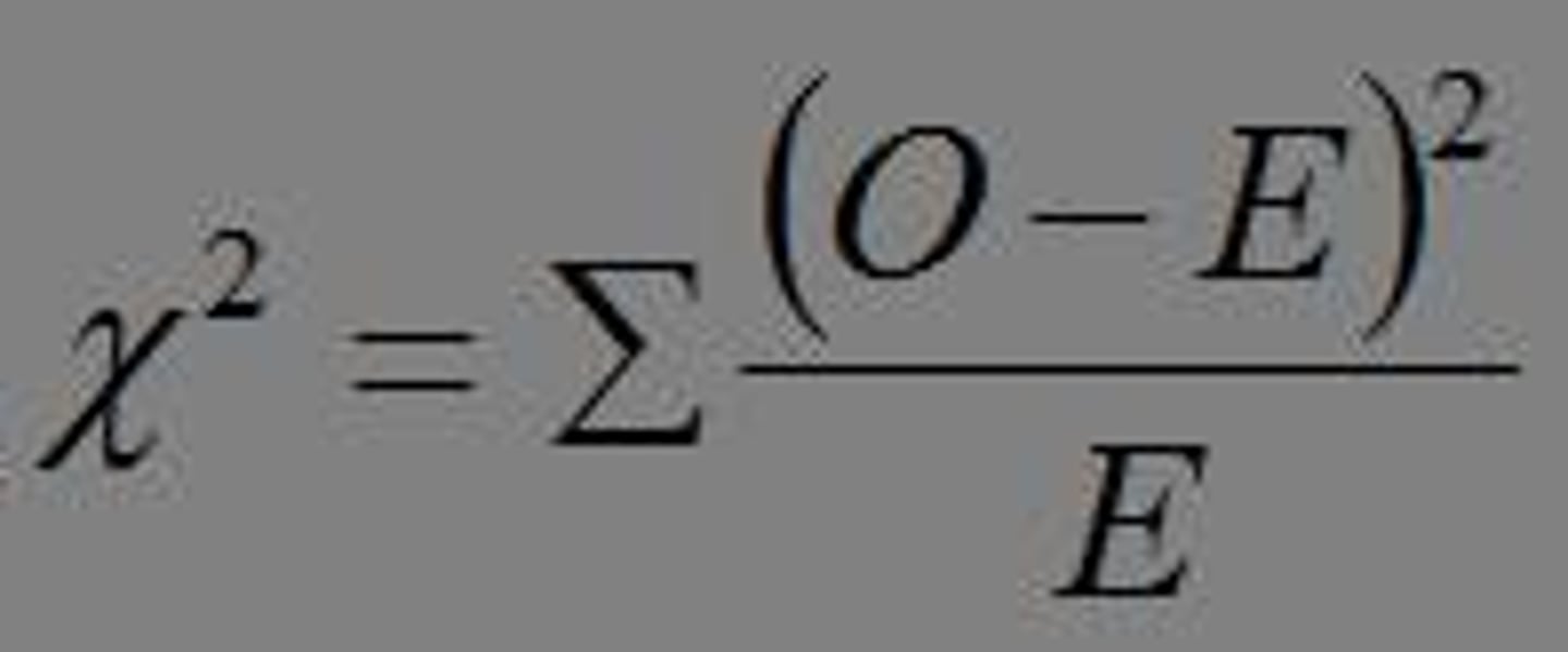 <p>Whereas</p><p>O= Observed frequency</p><p>E=Expected frequency</p><p>Repeat for each possible event</p>