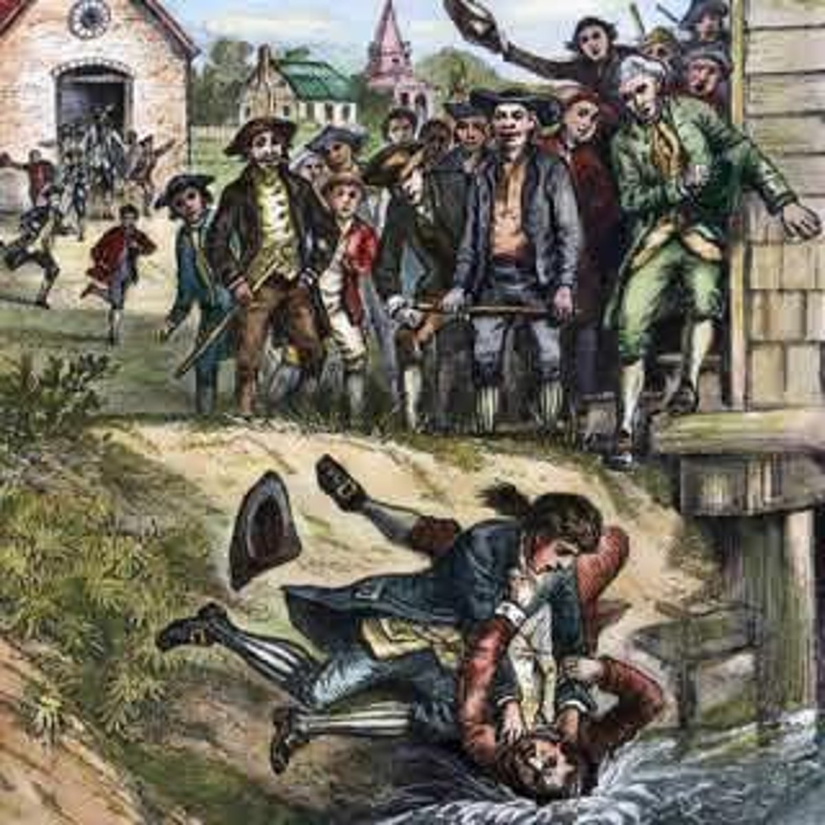 <p>Rebellion led by Daniel Shays of farmers in western Massachusetts in 1786-1787, protesting mortgage foreclosures. It highlighted the need for a strong national government just as the call for the Constitutional Convention went out.</p>