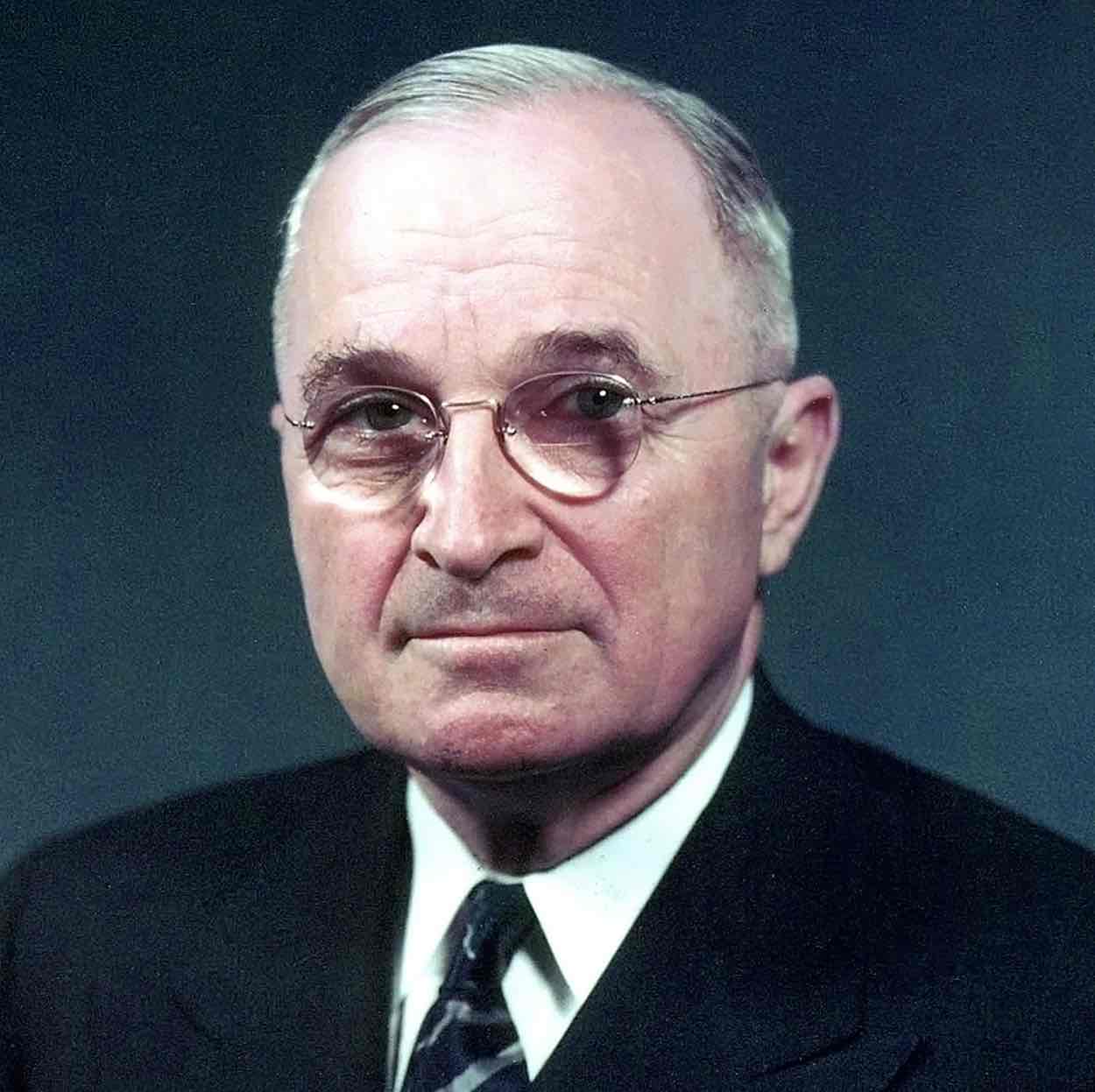 <p>Harry S Truman</p>