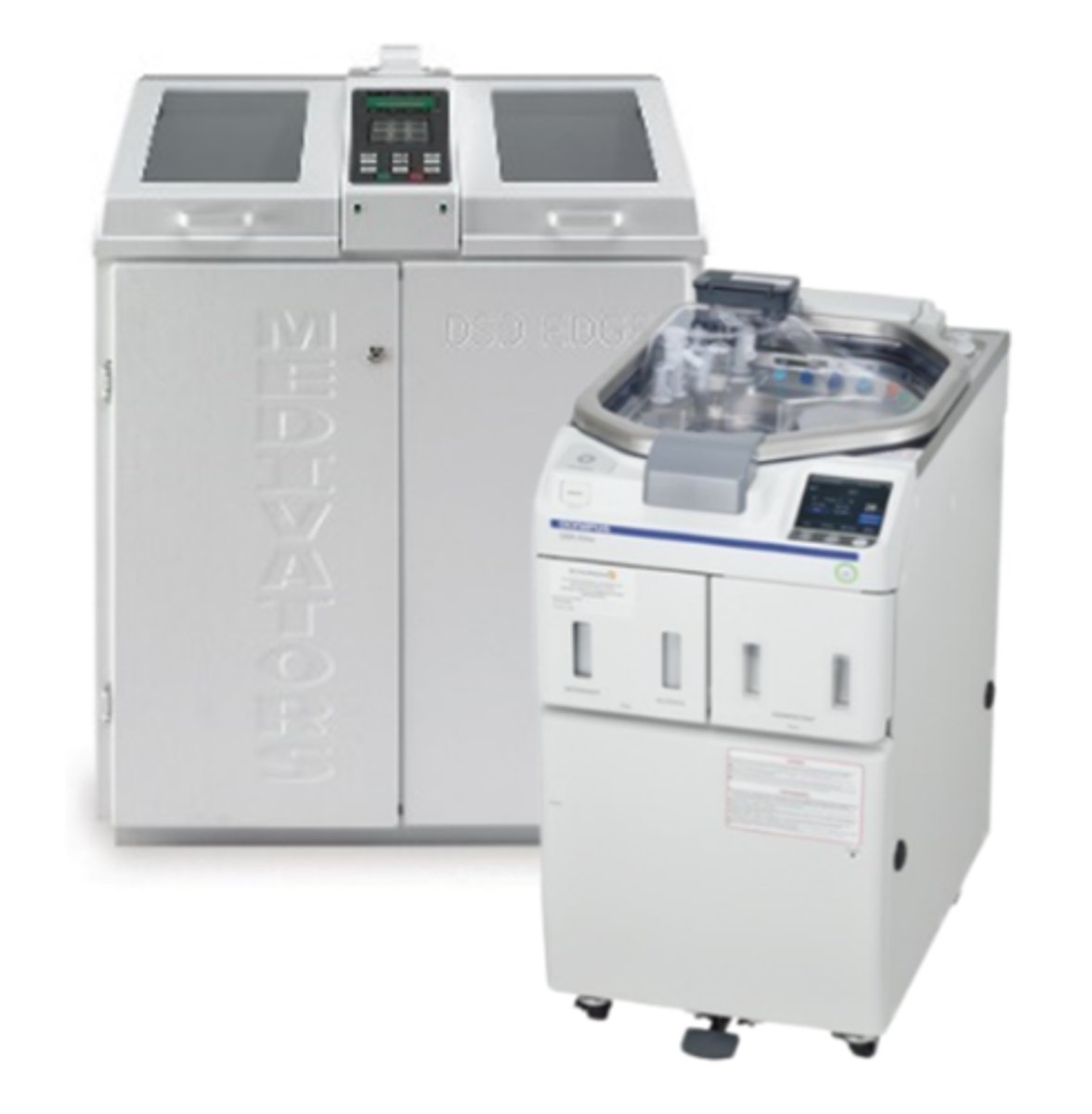 <p>a mechanical cleaner that processes flexible endoscopes & some TEE probes, making the disinfection process simpler & safer (though some manual reprocessing is unavoidable due to endoscope design limitations)</p>