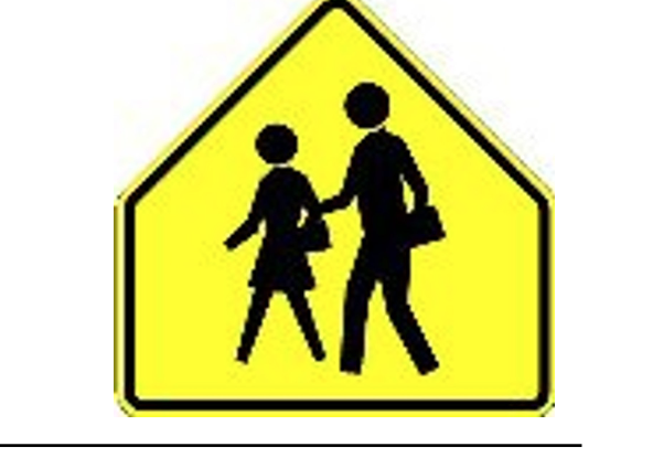 <p>What does a School Zone/Crossing sign warn of?</p>