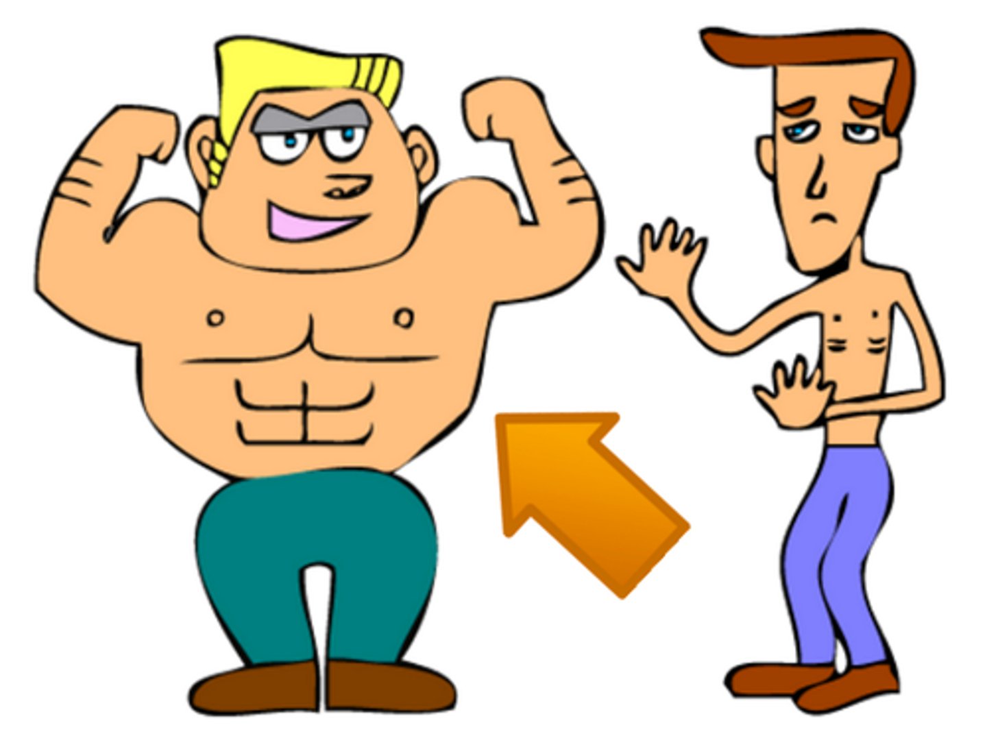 <p>a perfect example of something</p><p>=> ...... of health</p>