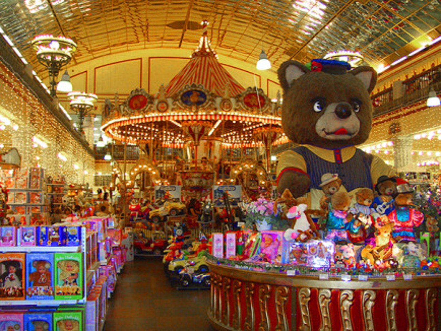 <p>the toy store</p>