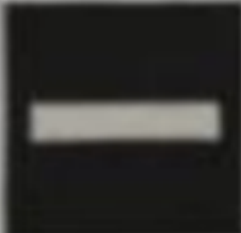 <p>One thick line</p>