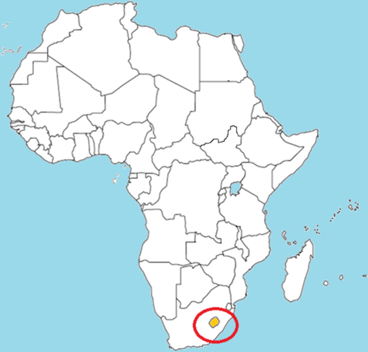 <p>A distinct region or community enclosed within a larger territory</p>