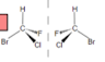 (mirror images): 

identical phys properties (except w/polarized light)

react identically w/achiral reagents, may have diff biological activity 