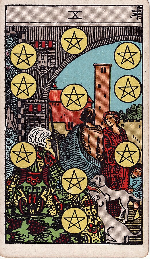 <p>Ten of Pentacles</p>