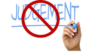 <p>Lacking subjectivity or judgement, often with harmful effects </p>
