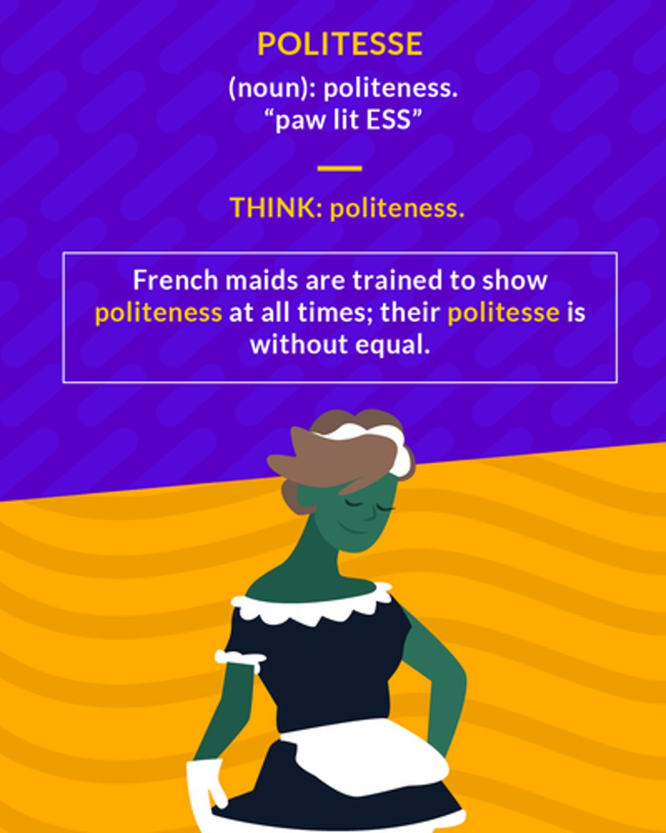 <p>politeness</p>