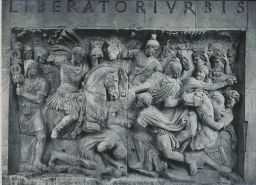 <p>Trajan Assaulting the Dacians</p>