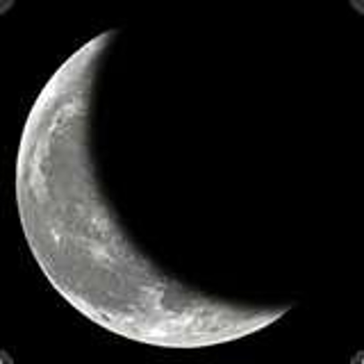 <p>describes phases that occur after a full moon, as the visible lighted side of the Moon grows smaller</p>