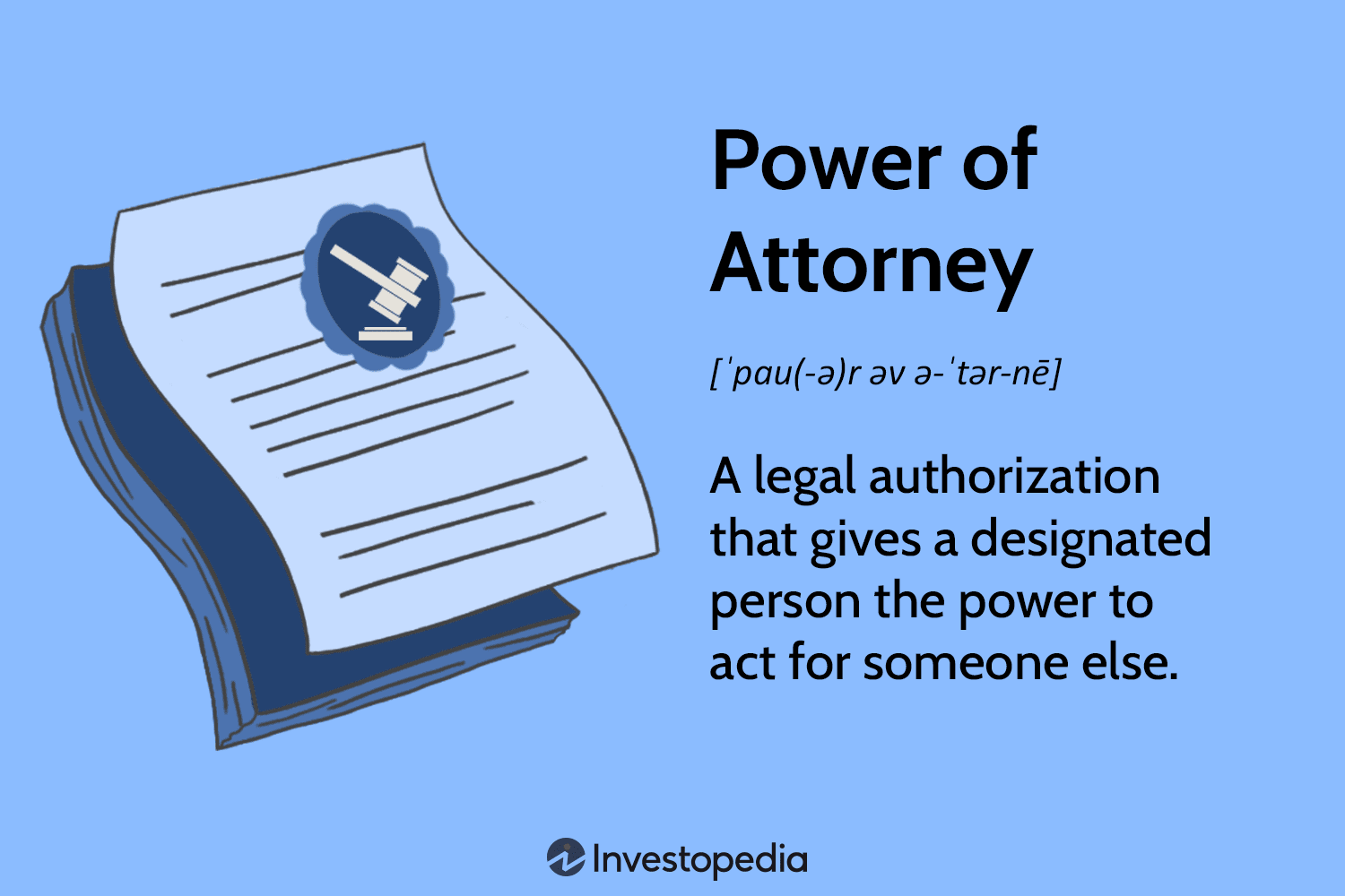 <p>What is a durable power of attorney?</p>