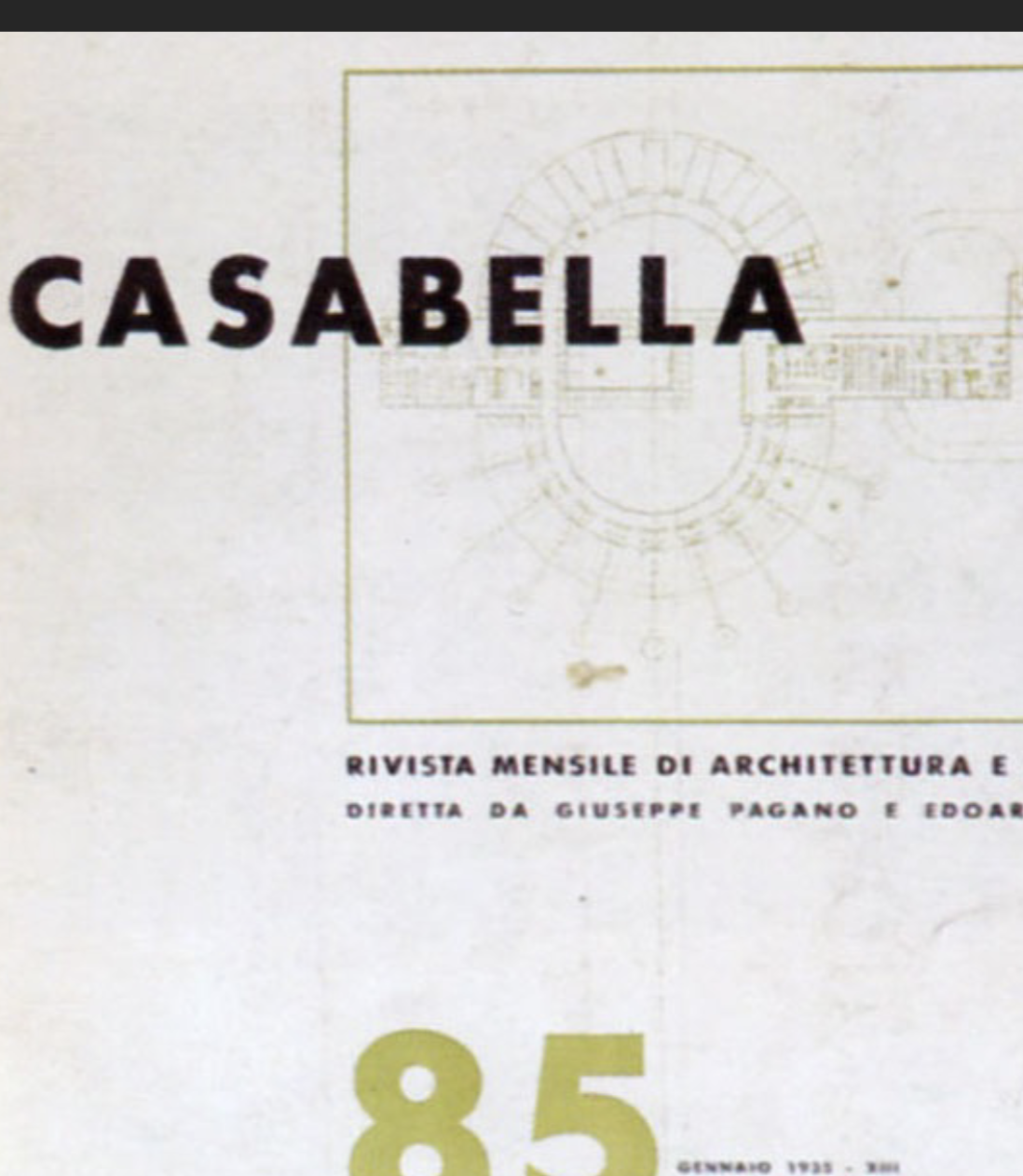 <p>art director of casabella magazine</p>