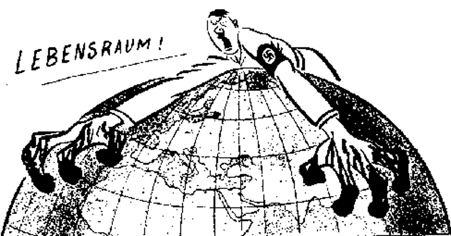 <p>A political and social belief that Germans needed more space to grow. It was used as an excuse to invade Germany's neighbors, mainly Ukraine and France</p>
