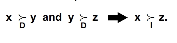 <p>(Relies on transitivity)</p>