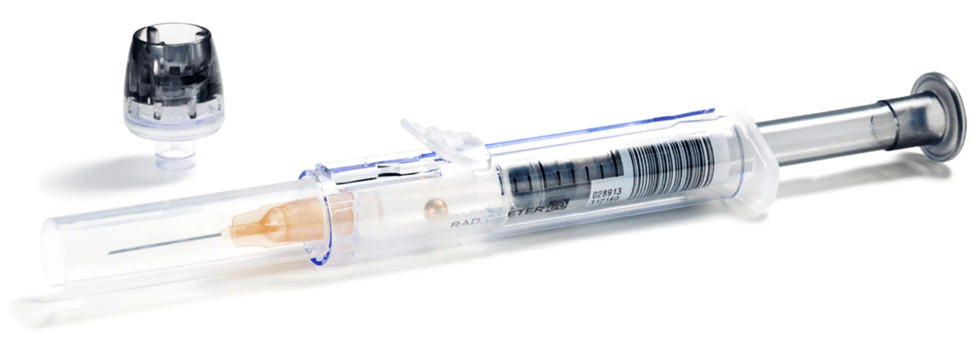 <p>A small-volume syringe designed for precise medication delivery in medical simulations, often used for administering micro-doses in IV training. </p>