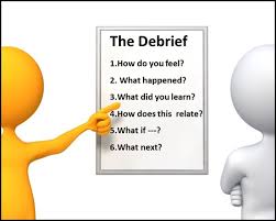 <p>Debriefing</p>