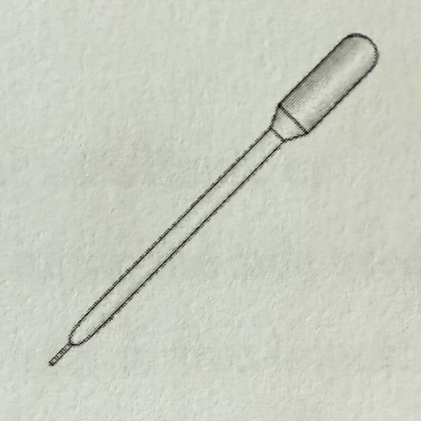 <p>Disposable glass or plastic pipet for transferring small, approximate volumes of liquid.</p>