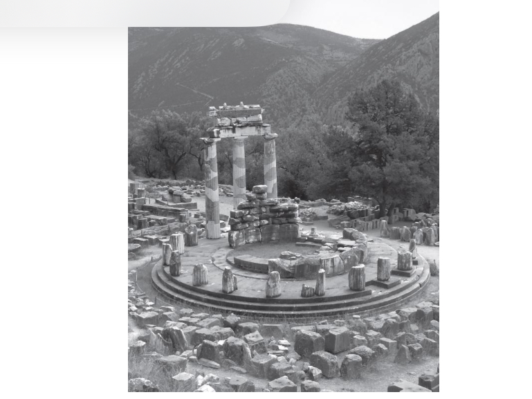 <p>“an ancient Greek circular building”</p>