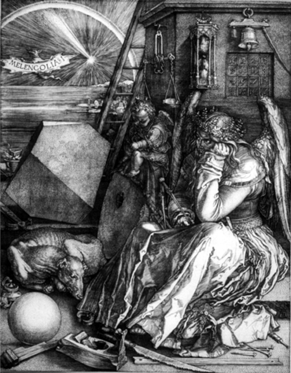 <p>a printmaking technique where the artist gouges or scratches the image into the surface of the printing plate, usually made of copper or other metals</p>