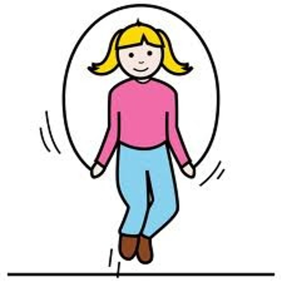<p>to move by jumping lightly</p>
