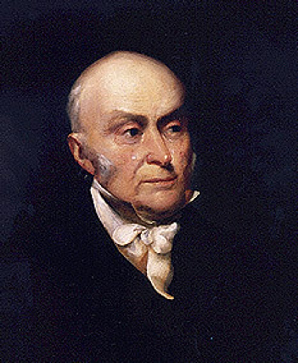 <p>John Quincy Adams 1825-1829 (Democratic-Republican)</p>